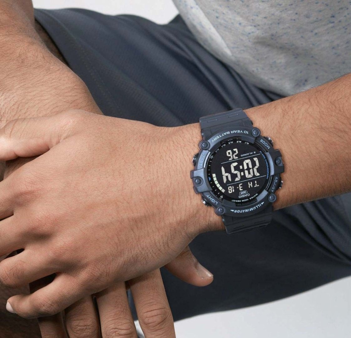 Кварцевые CASIO AE-1500WH-8BVEF пластик купить,20795