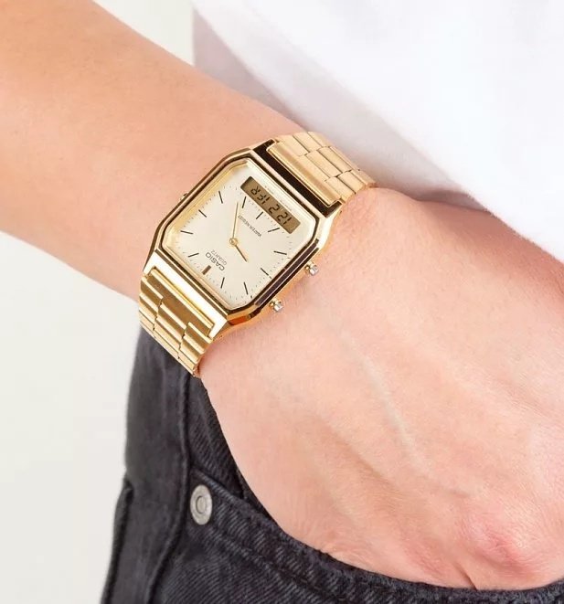 Кварцевые CASIO AQ-230GA-9DMQYES пластик