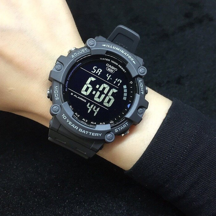 Кварцевые CASIO AE-1500WH-8BVEF пластик купить,20795