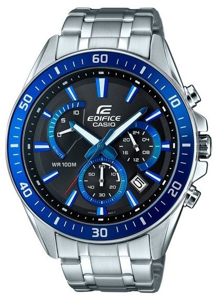 Кварцевые CASIO Edifice EFR-552D-1A2VUEF-Blue сталь купить,61972