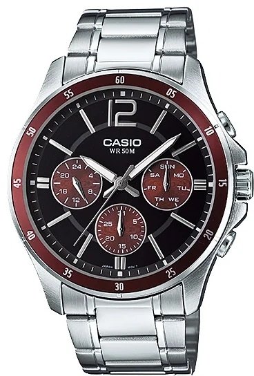 Кварцевые CASIO MTP-1374D-5AVDF нержавеющая сталь купить,33999