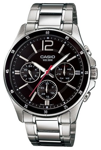 Кварцевые CASIO MTP-1374D-1AVDF сталь купить,33989