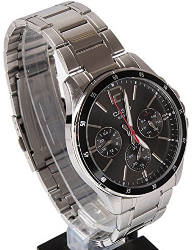 Кварцевые CASIO MTP-1374D-1AVDF сталь купить,33989