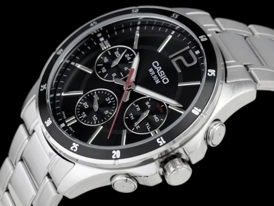 Кварцевые CASIO MTP-1374D-1AVDF сталь купить,33989