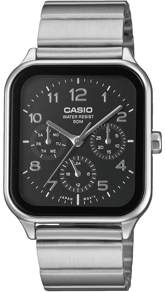 Кварцевые CASIO CASIO MTP-M306D-1AVDF нержавеющая сталь купить,76499
