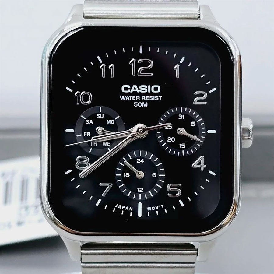 Кварцевые CASIO CASIO MTP-M306D-1AVDF нержавеющая сталь купить,76499