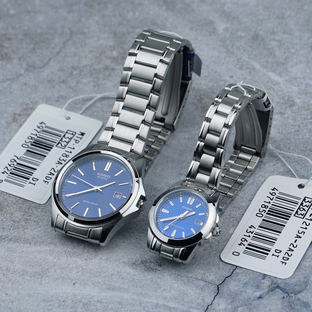 Кварцевые CASIO Парные MTP-1183 LTP-1215 нержавеющая сталь купить,49000