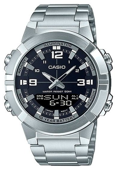 Кварцевые CASIO AMW-870D-1AVDF сталь купить,40499