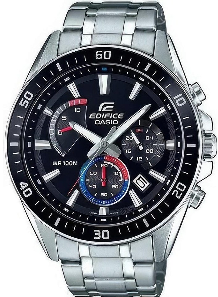 Кварцевые CASIO Edifice EFR-552-1A нержавеющая сталь