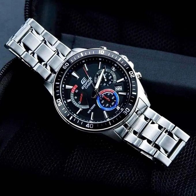 Кварцевые CASIO Edifice EFR-552-1A нержавеющая сталь