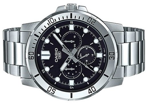 Кварцевые CASIO MTP-VD300D-1EUDF сталь купить,26998