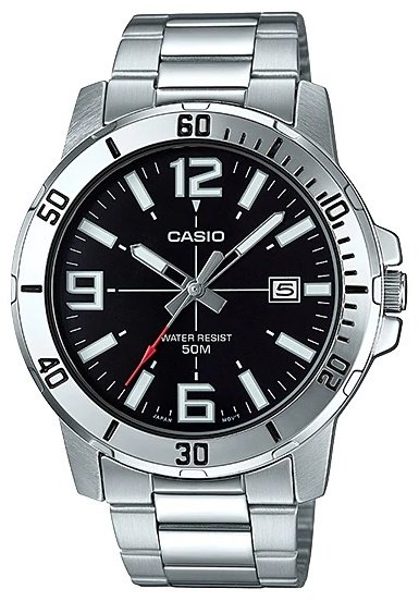 Кварцевые CASIO MTP-VD01D-1BVUDF сталь купить,21000