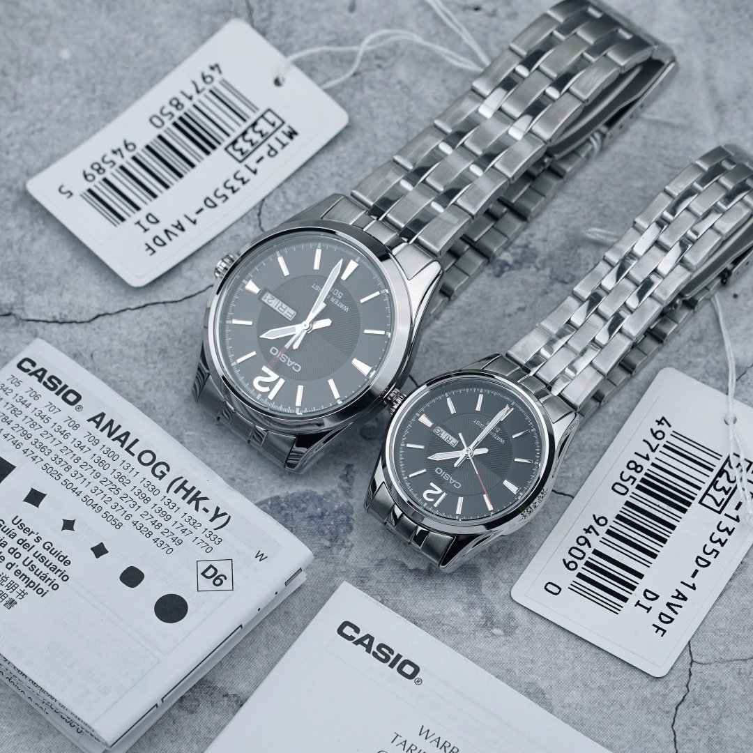 Кварцевые CASIO Парные MTP-LTP-1303D нержавеющая сталь купить,52000