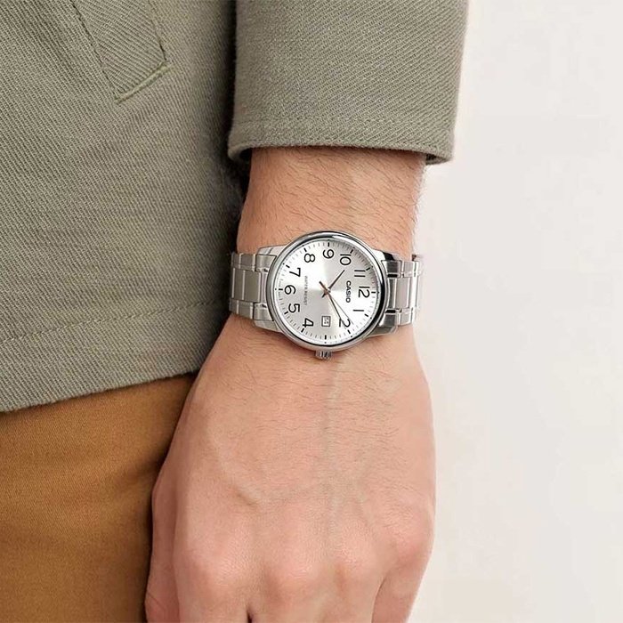 Кварцевые CASIO MTP-V001D-7BUDF сталь купить,13998