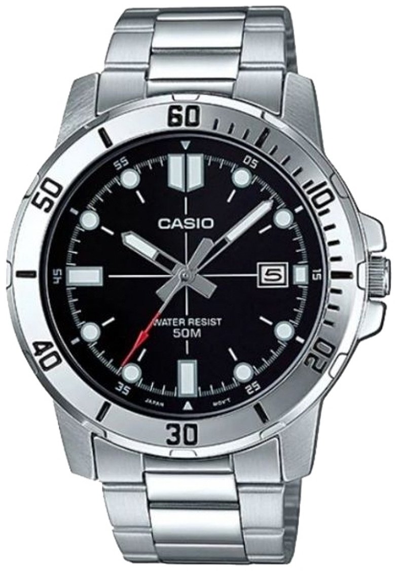 Кварцевые CASIO MTP-VD01D-1EVUDF сталь купить,21497