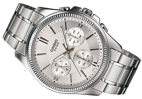 Кварцевые CASIO MTP-1375D-7AVDF сталь купить,32100