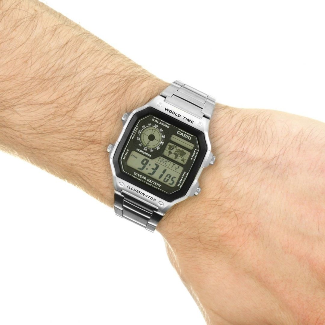 Кварцевые CASIO AE-1200WHD-1AVEF пластик купить,24989