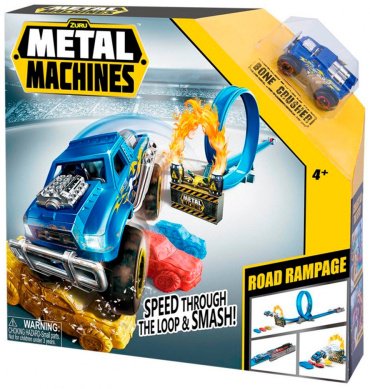 Zuru Metal Machines Буйство на дороге, пластик, синий