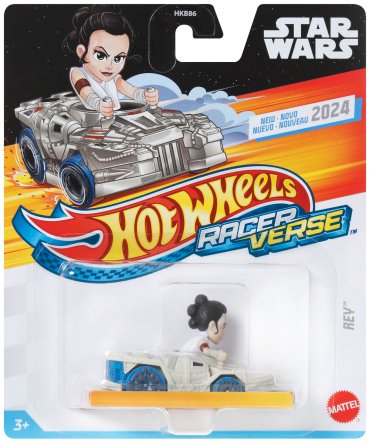 Легковая Hot Wheels RacerVerse - Rey HKB86/HRT20, пластик, металл, белый