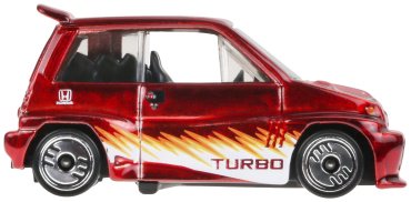 Легковая Hot Wheels '85 Honda City Turbo II HDG52/HRX13, металл, красный купить,NaN