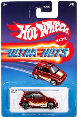 Легковая Hot Wheels '85 Honda City Turbo II HDG52/HRX13, металл, красный купить,NaN