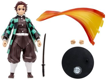 Фигурка McFarlane Demon Slayer. Tanjiro Kamado (Rui Battle Variant) 18 см 1 шт купить,NaN