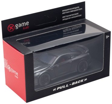 X-GAME 39600B 6902309223040, металл, черный