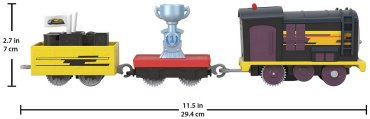 Железная дорога Thomas & Friends Победоносный дизель HFX97/HDY74, металл, пластик, мультиколор