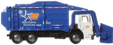 Спецтехника Matchbox Garbage King XL N32420/HVV12, металл, синий купить,NaN