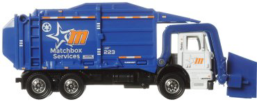 Спецтехника Matchbox Garbage King XL N32420/HVV12, металл, синий купить,NaN