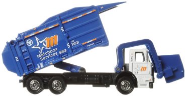 Спецтехника Matchbox Garbage King XL N32420/HVV12, металл, синий купить,NaN
