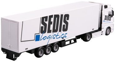 BBurago Mercedes-Benz Actros Hauler with Trailer 18-31471, пластик, металл, белый купить,NaN