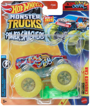 Внедорожник Hot Wheels Demo Derby FYJ44/HTM71, пластик, красный купить,NaN