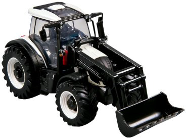 BBurago Valtra N174 с ковшом 18-31638, металл, белый купить,NaN