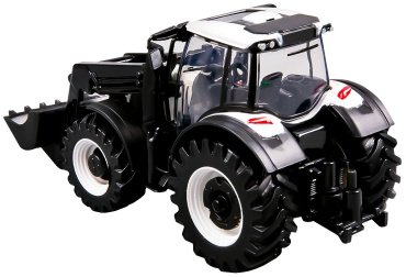 BBurago Valtra N174 с ковшом 18-31638, металл, белый