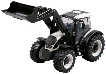 BBurago Valtra N174 с ковшом 18-31638, металл, белый