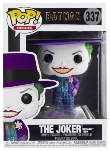 Funko POP! Heroes DC Batman 1989 Joker w/Hat w/Chase 47709