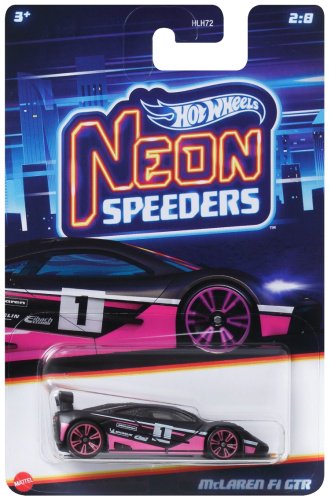 Машина Hot Wheels MCLAREN F1 GTR HLH72/HRW76, металл, мультиколор
