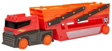 Грузовая Hot Wheels Мега-трейлер GHR48, пластик, красный