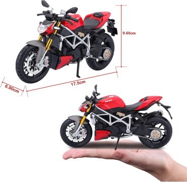 Maisto Ducati mod. Streetfigher S, металл, мультиколор