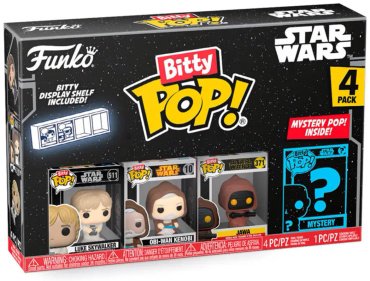 Фигурка Funko Luke Skywalker 2.3 см 4 шт