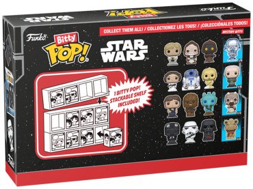 Фигурка Funko Luke Skywalker 2.3 см 4 шт