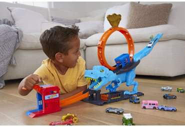 Hot Wheels Пасть Ти-Рекса HKX420, пластик, мультиколор купить,NaN