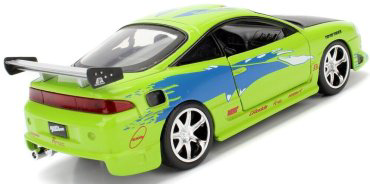 Jada Toys Mitsubishi Eclipse '95 97609, металл, зеленый купить,NaN