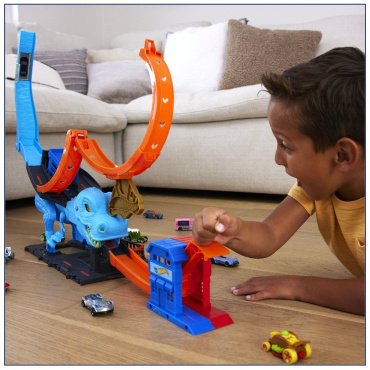 Hot Wheels Пасть Ти-Рекса HKX420, пластик, мультиколор купить,NaN
