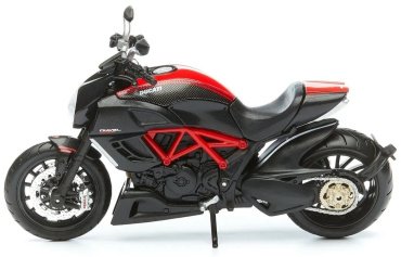 Maisto Ducati Diavel Carbon 31101/6, металл, черный