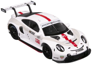 BBurago Porsche 911 RSR 18-38302, металл, пластик, белый купить,NaN