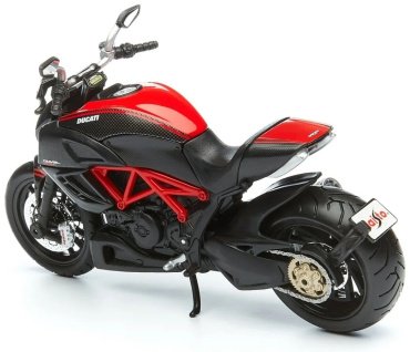 Maisto Ducati Diavel Carbon 31101/6, металл, черный