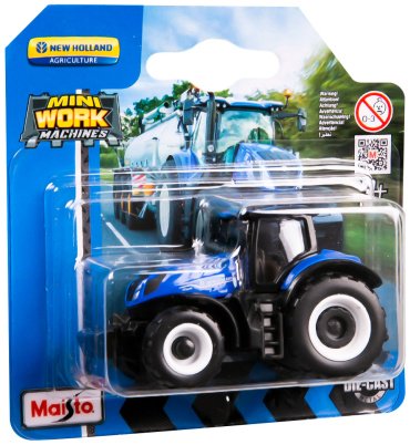 Maisto Трактор New Holland T7.315 HD 15530/2, металл, синий купить,NaN