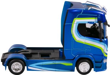 BBurago Custon Cabs - Scania 770S 18-32200/18-32206, металл, синий